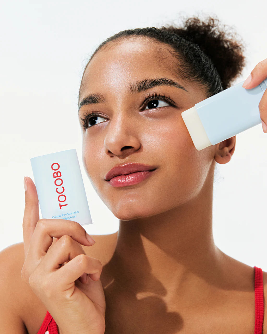 TOCOBO Cotton Soft Sun Stick — lightweight formula