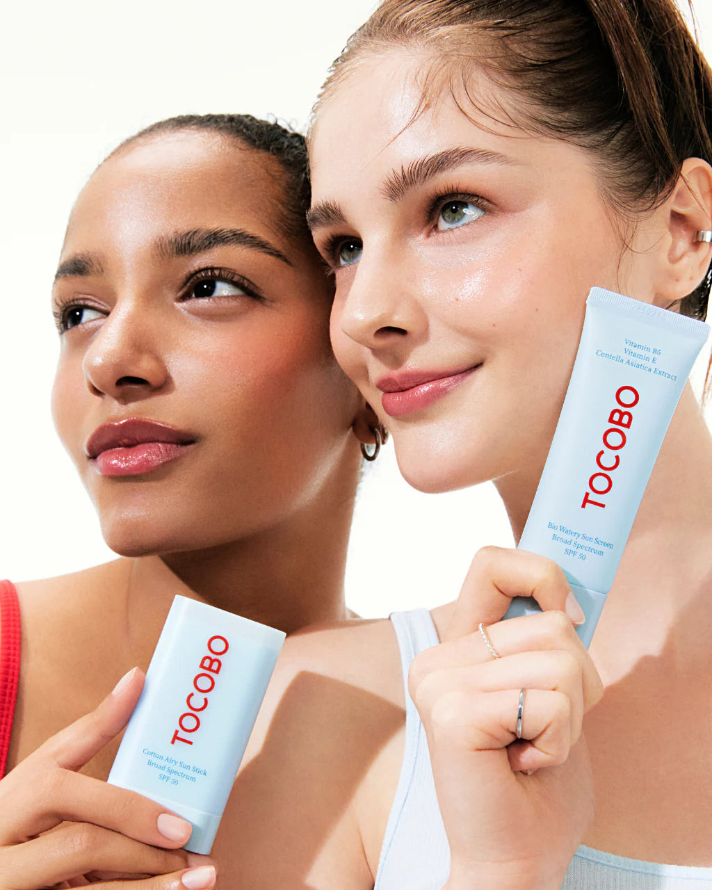 TOCOBO Cotton Soft Sun Stick — no white cast finish