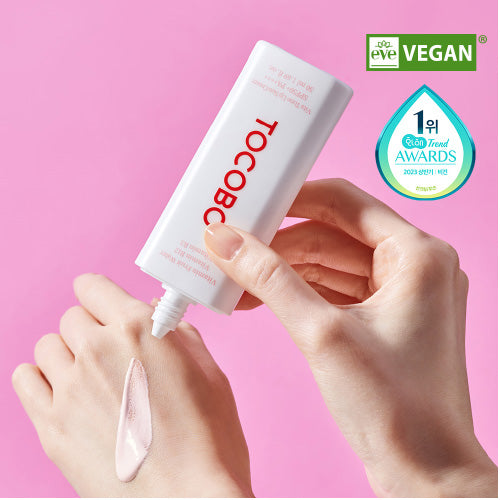 TOCOBO Vita Tone Up Sun Cream — even radiant finish