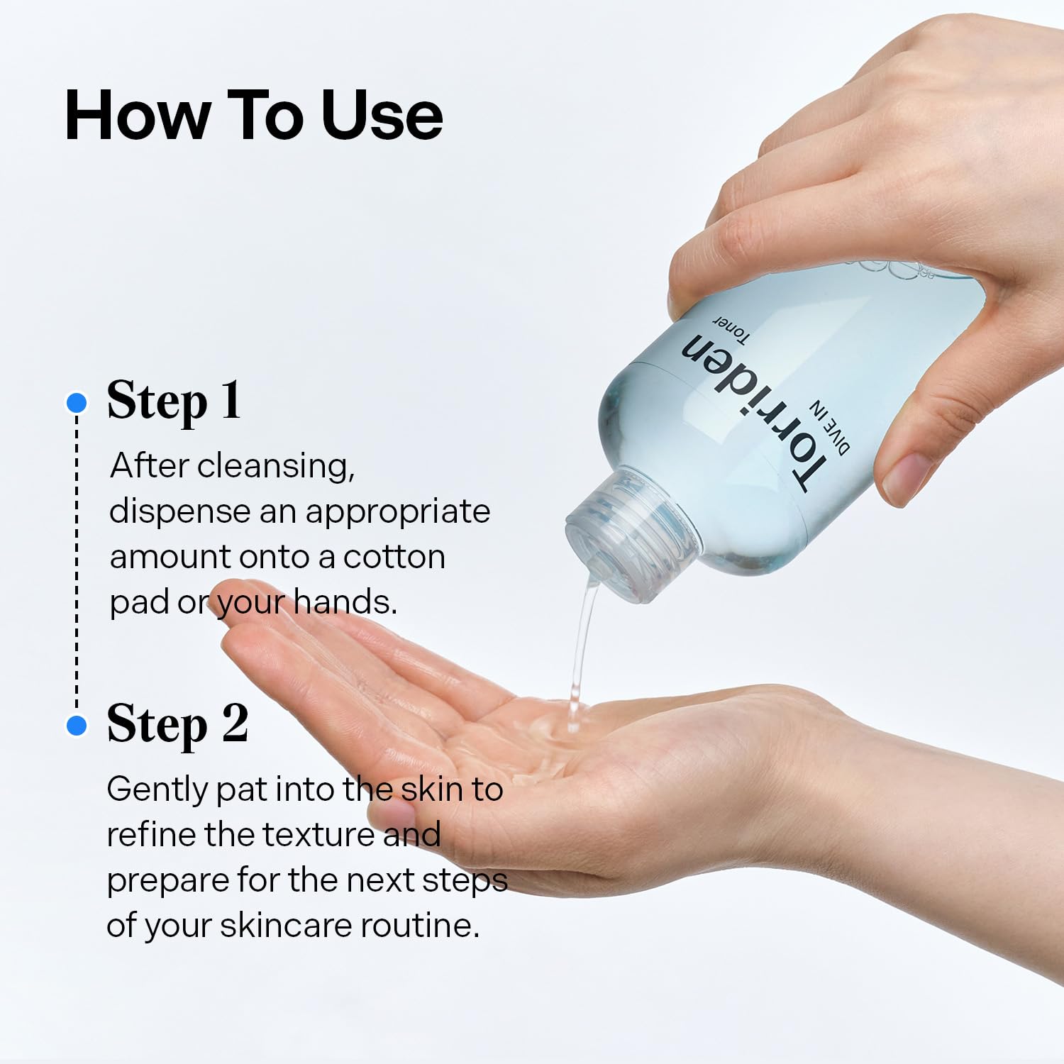 Torriden DIVE-IN Hyaluronic Acid Toner 300ml — Korean hydrating toner