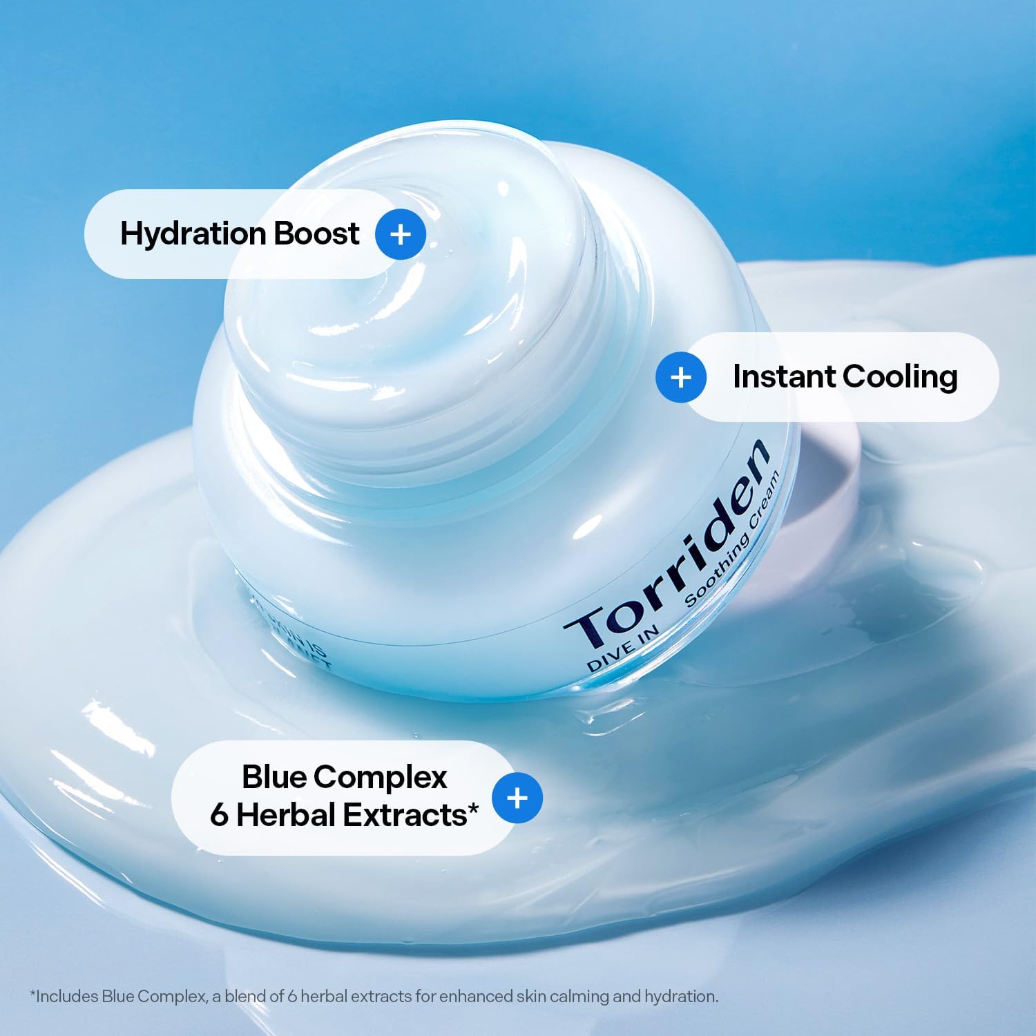 Torriden DIVE-IN Soothing Cream 100ml — Korean hydrating gel cream