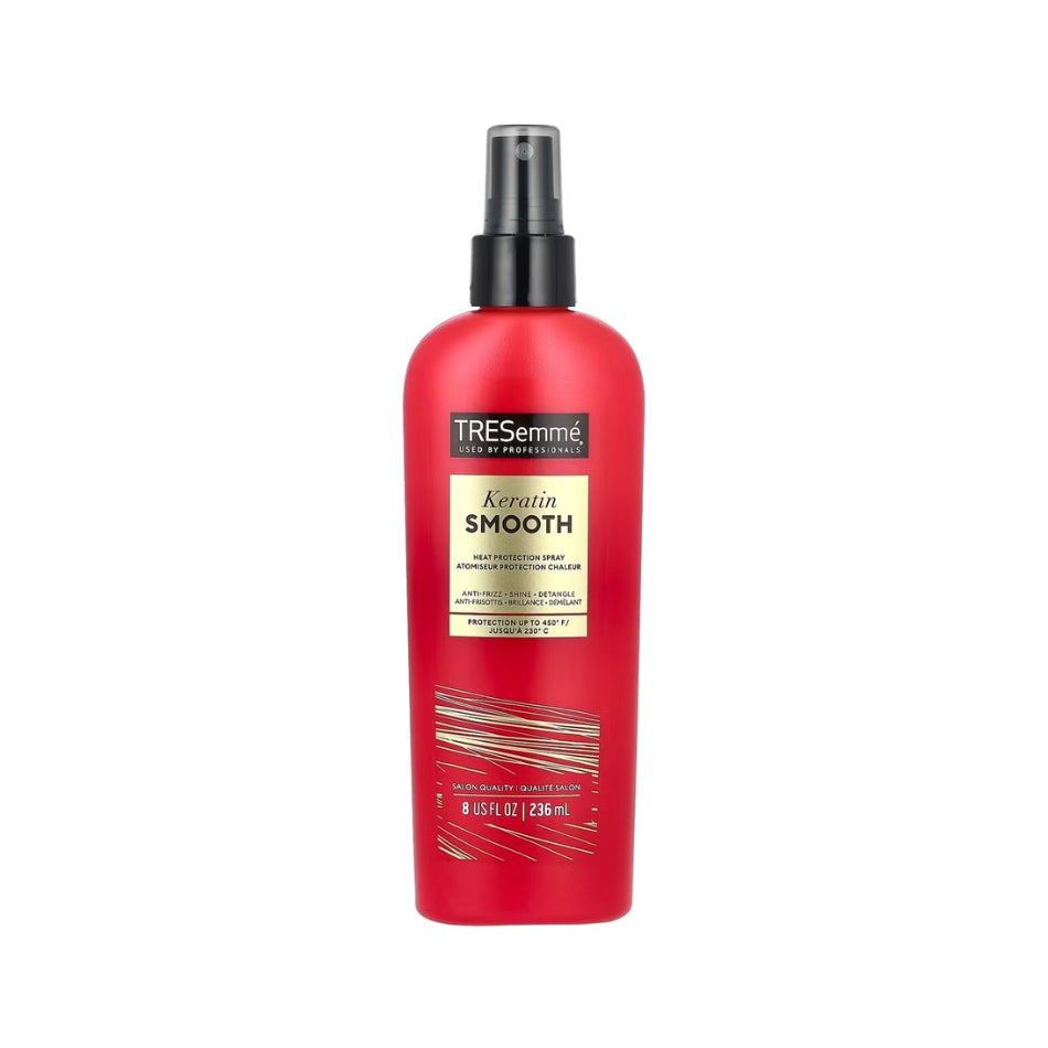 TRESemmé Keratin Smooth Heat Protect Spray — keratin heat protection up to 230°C for anti-frizz shine