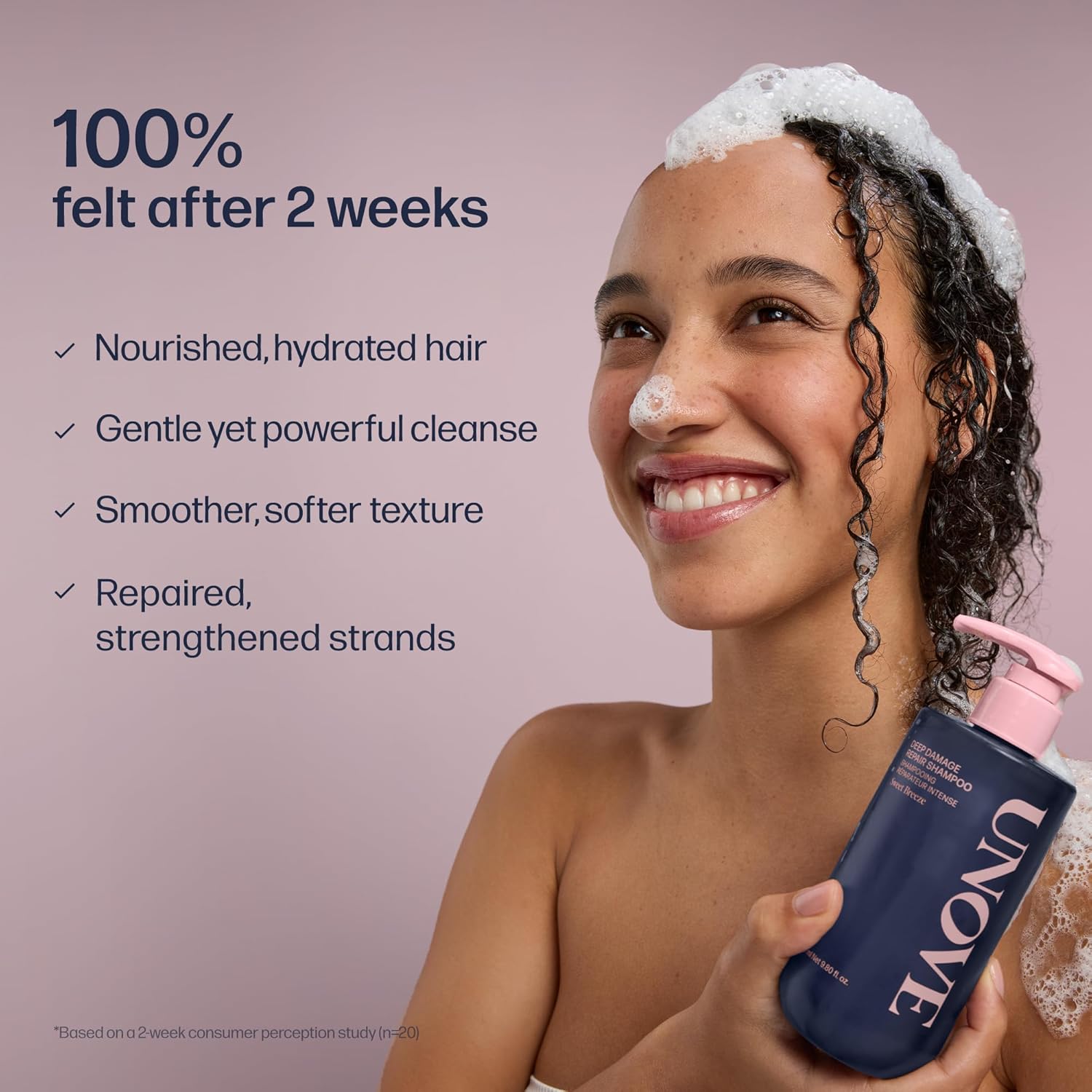 UNOVE Deep Damage Shampoo 500ml — Korean damaged-hair shampoo