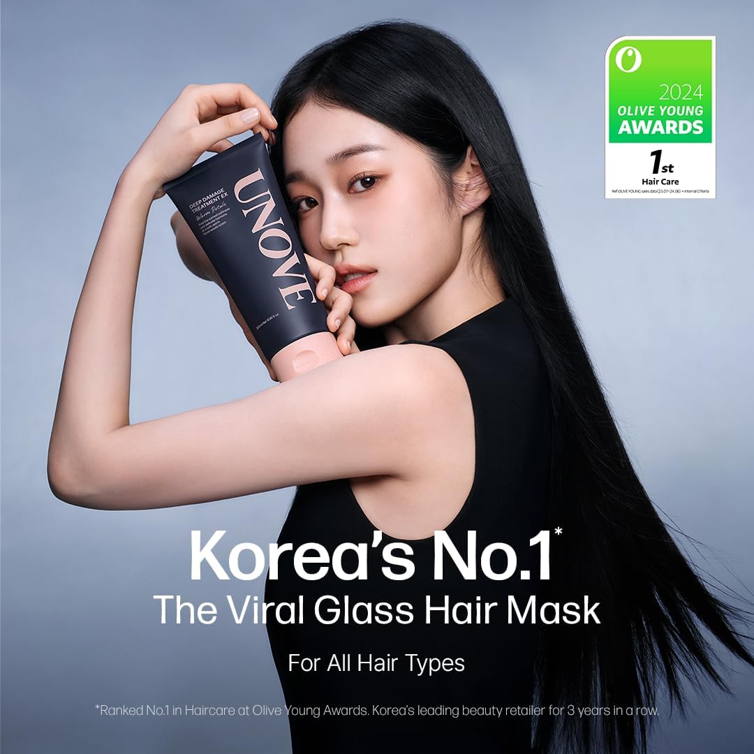 UNOVE Deep Damage Treatment EX 320ml — Korean hair treatment