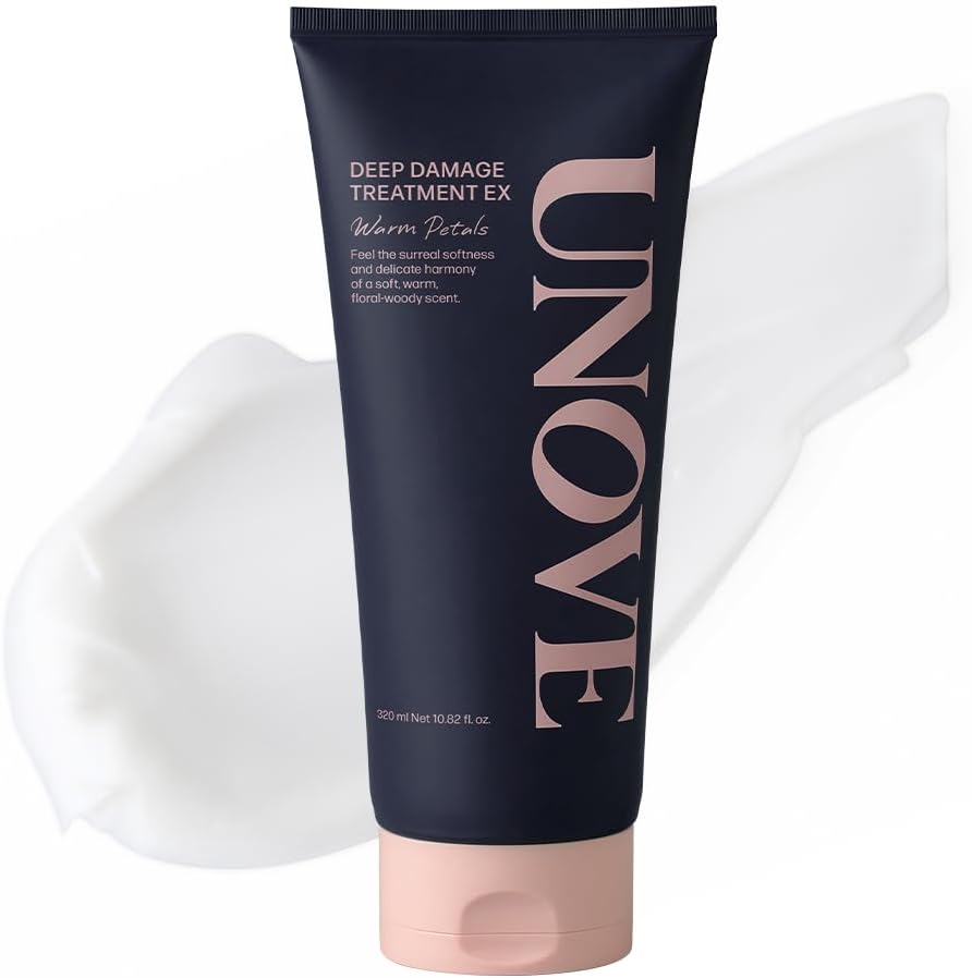 UNOVE Deep Damage Treatment EX 320ml — Korean protein hair treatment for damaged hair