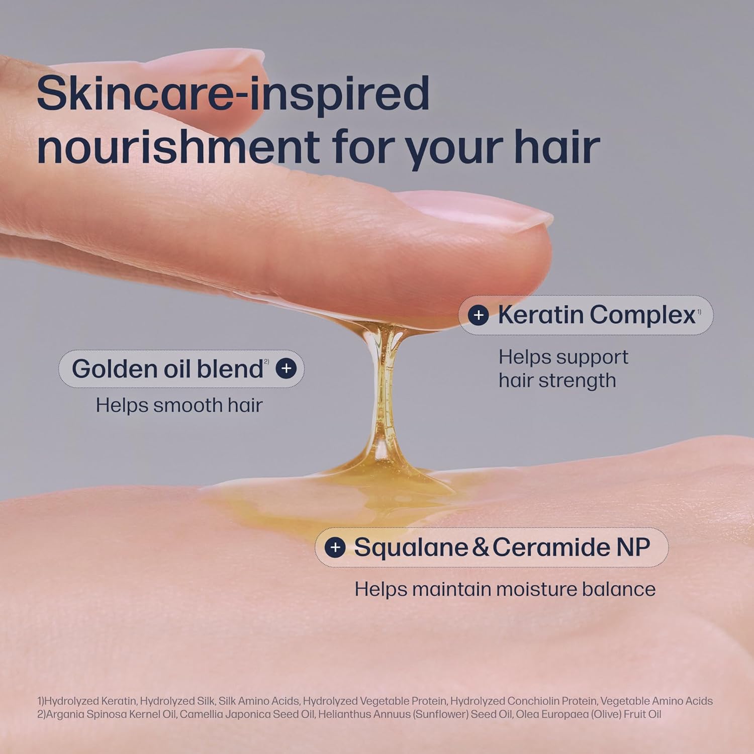 UNOVE Silk Oil Essence 70ml — Korean hair oil