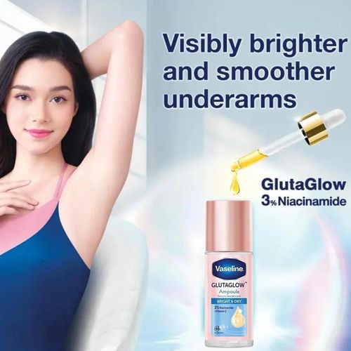 Vaseline GlutaGlow Bright & Dry Ampoule Serum Deodorant — brightening ampoule serum deodorant