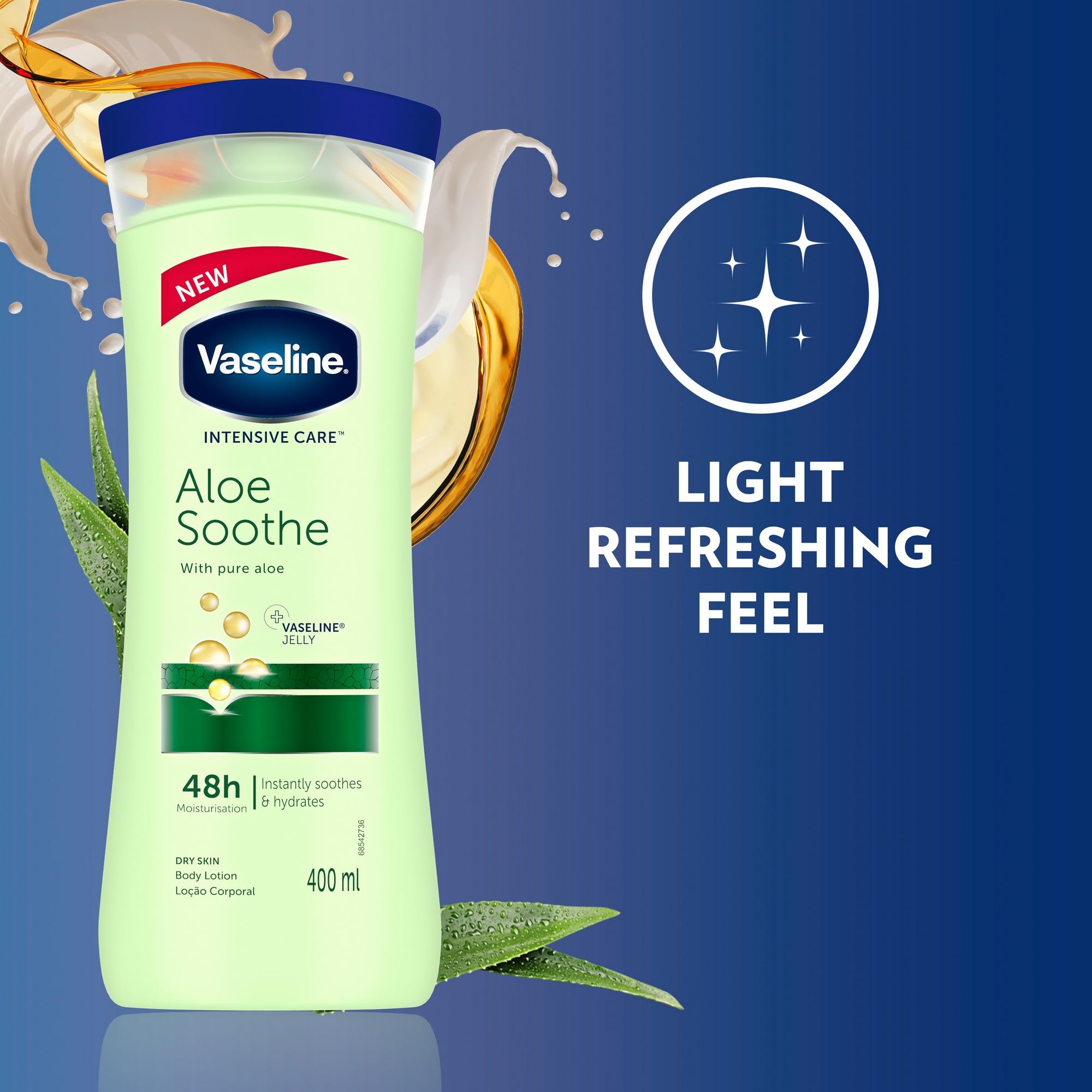 Vaseline Intensive Care Aloe Soothe Body Lotion — aloe soothing body lotion