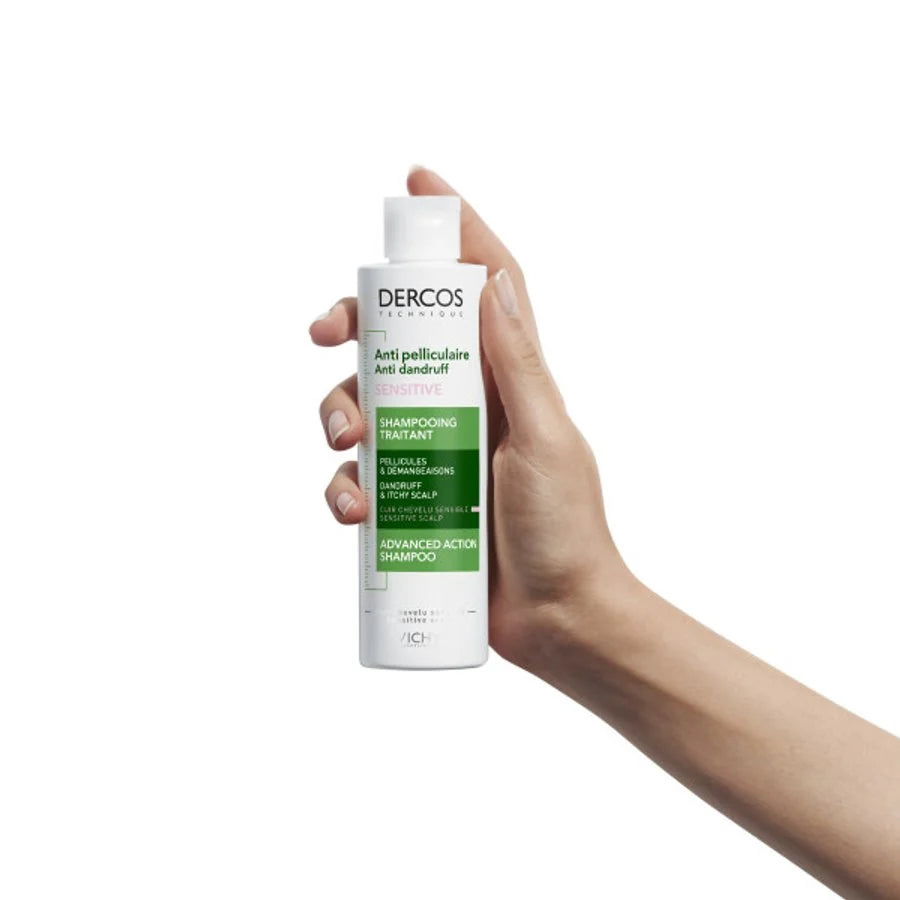 Vichy Dercos Anti-Dandruff Sensitive Scalp Shampoo with selenium DS and salicylic acid