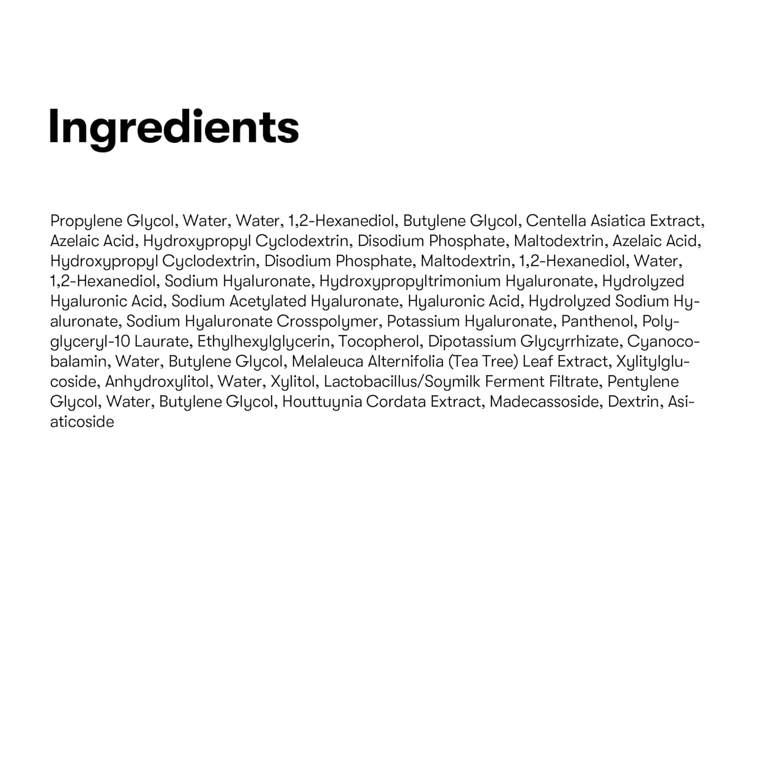 VT Cosmetics Azelaic Acid Calming Ampoule — daily routine