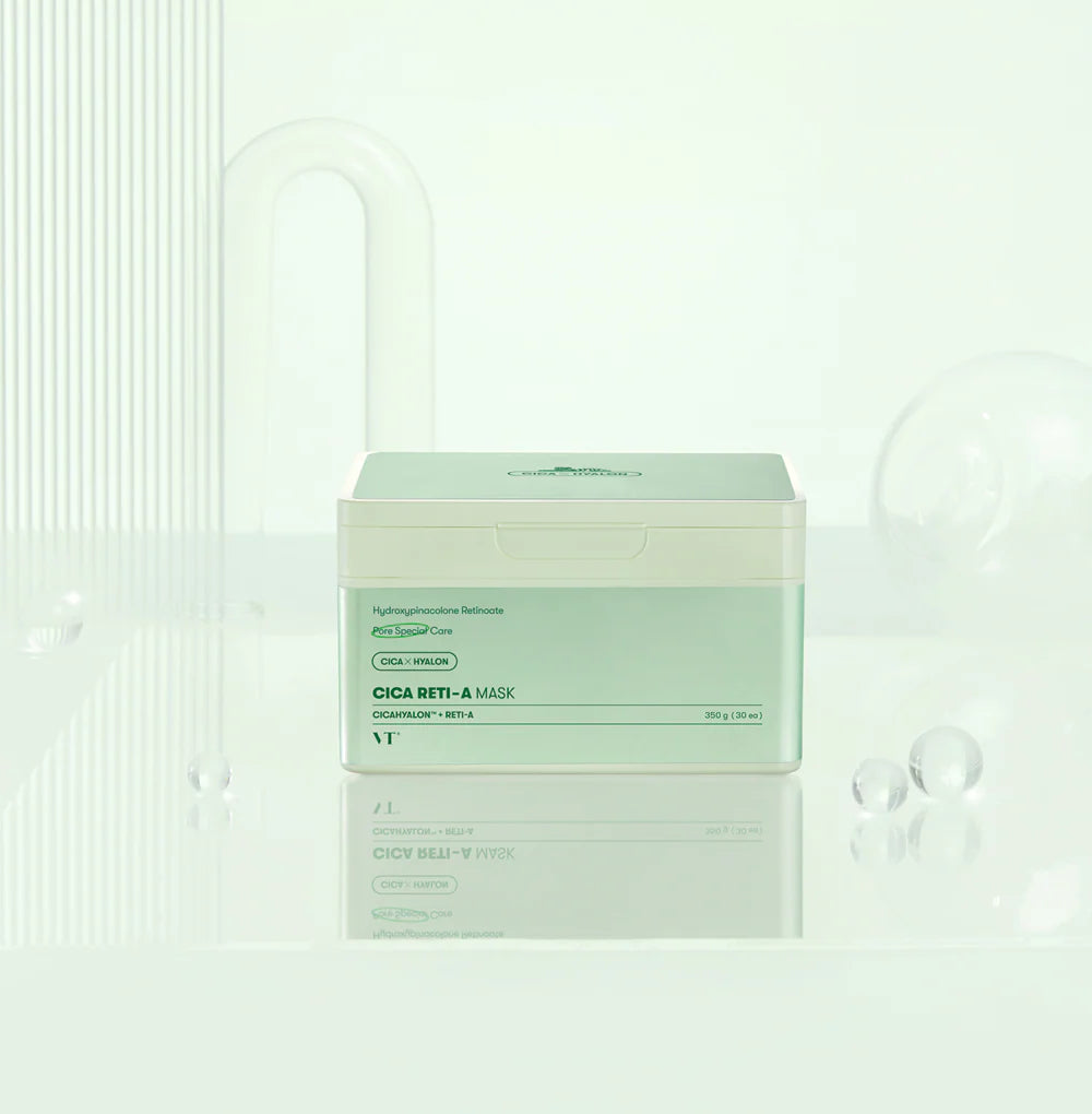 VT Cosmetics Cica Reti-A Mask — mask texture
