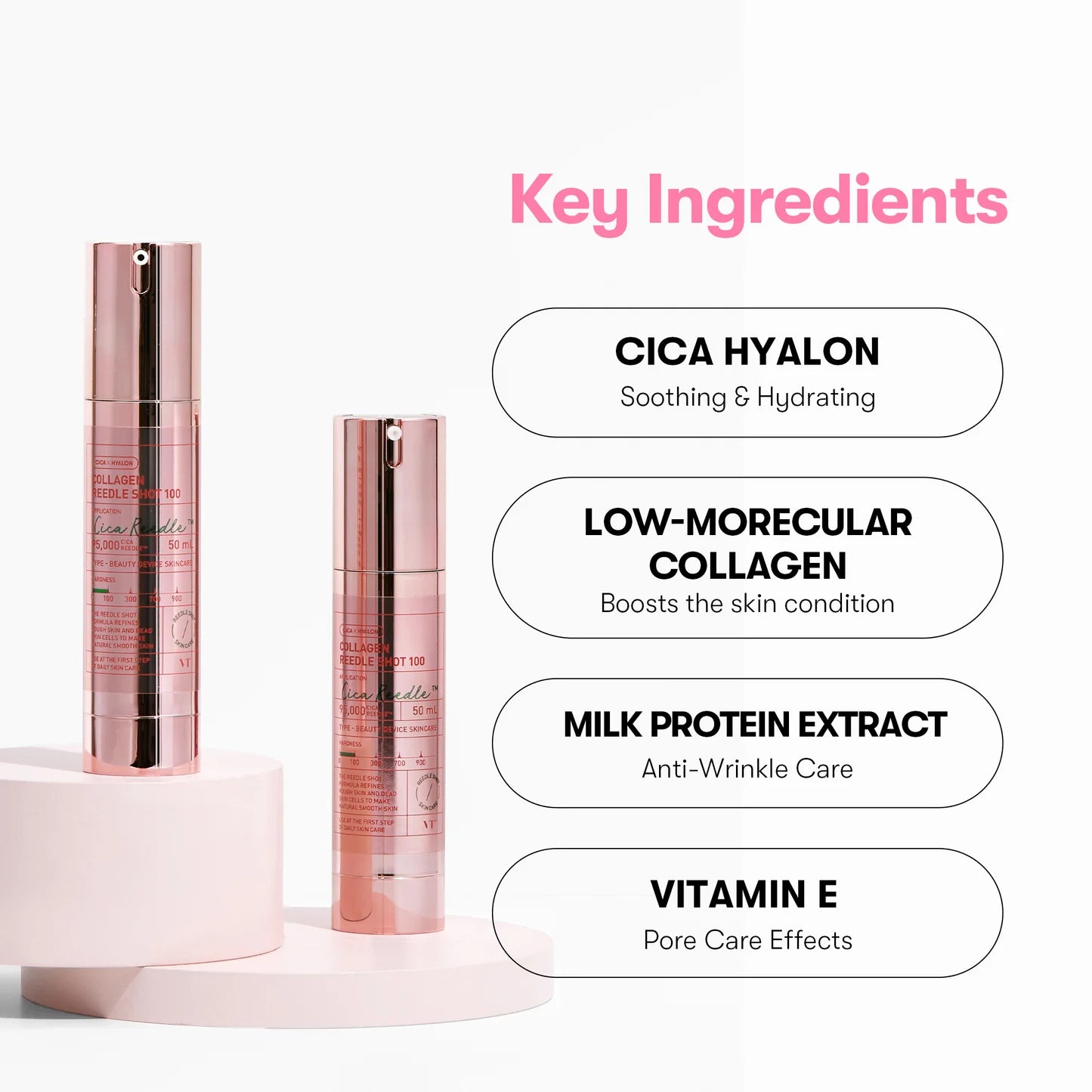 VT Cosmetics Collagen Reedle Shot 100 — application