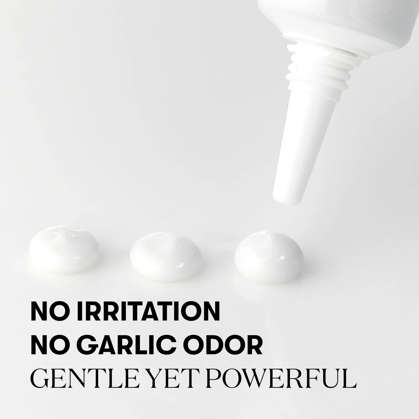 VT Cosmetics Garlic AC Reedle Shot Spot Cream — spot application