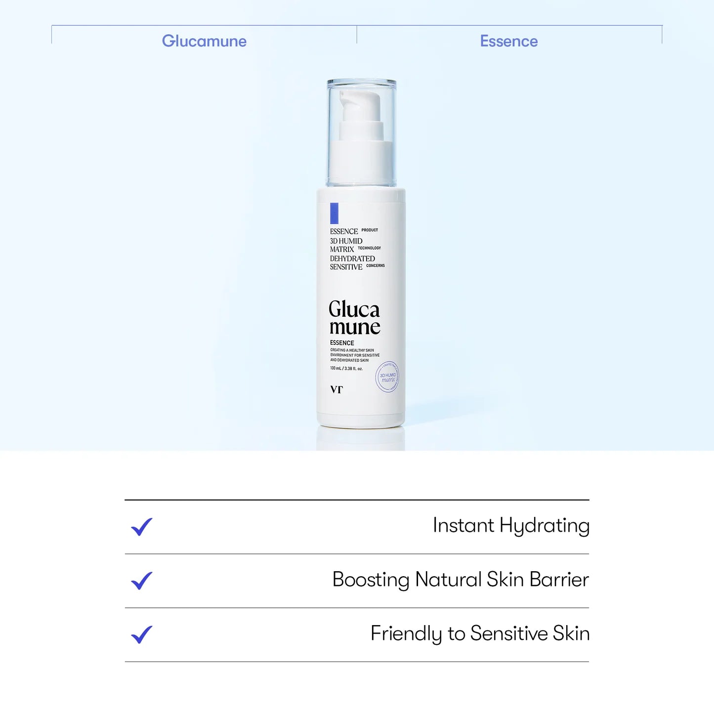 VT Cosmetics Glucamune Essence 3D Humid Matrix — glucamune complex