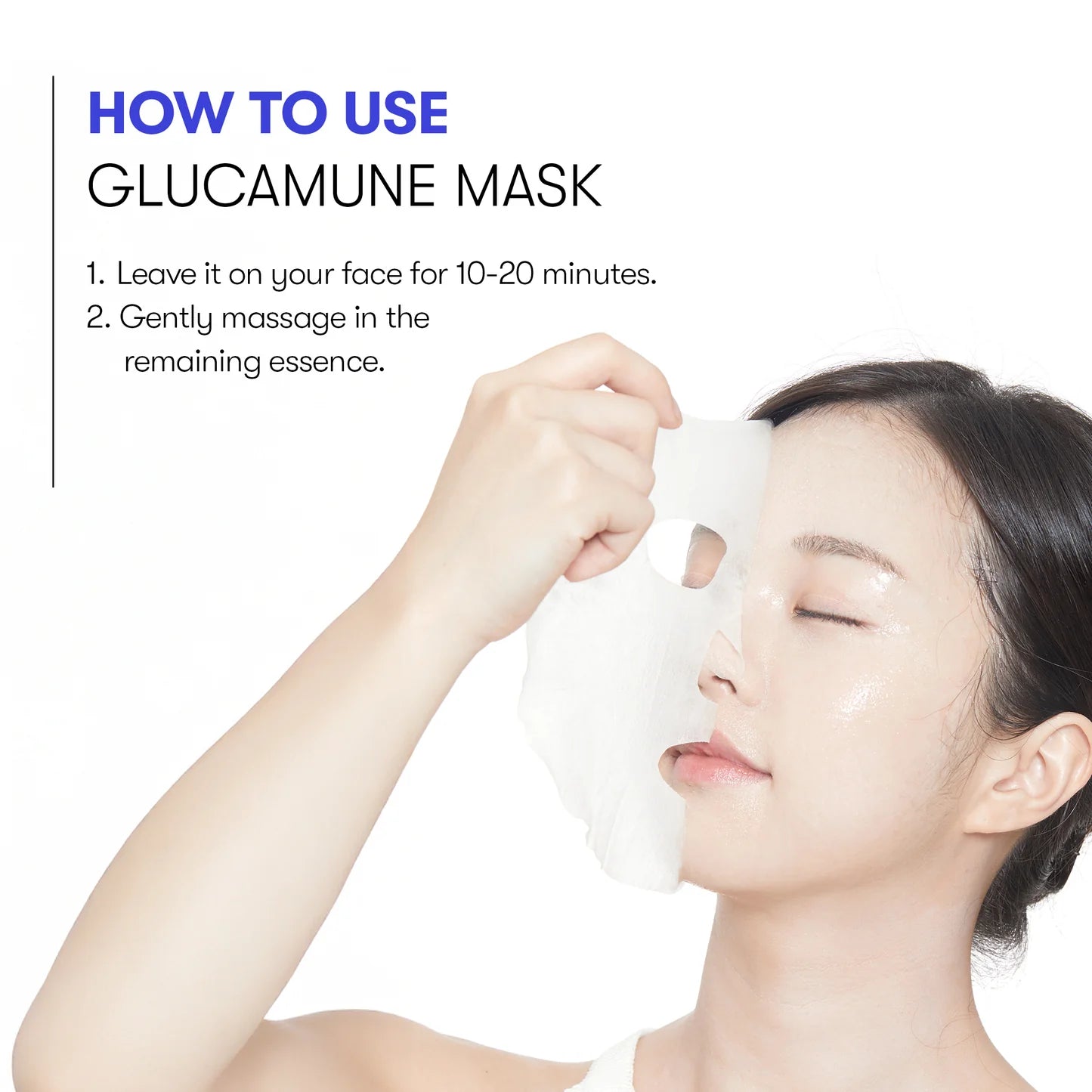 VT Cosmetics Glucamune Mask — soothed hydrated skin