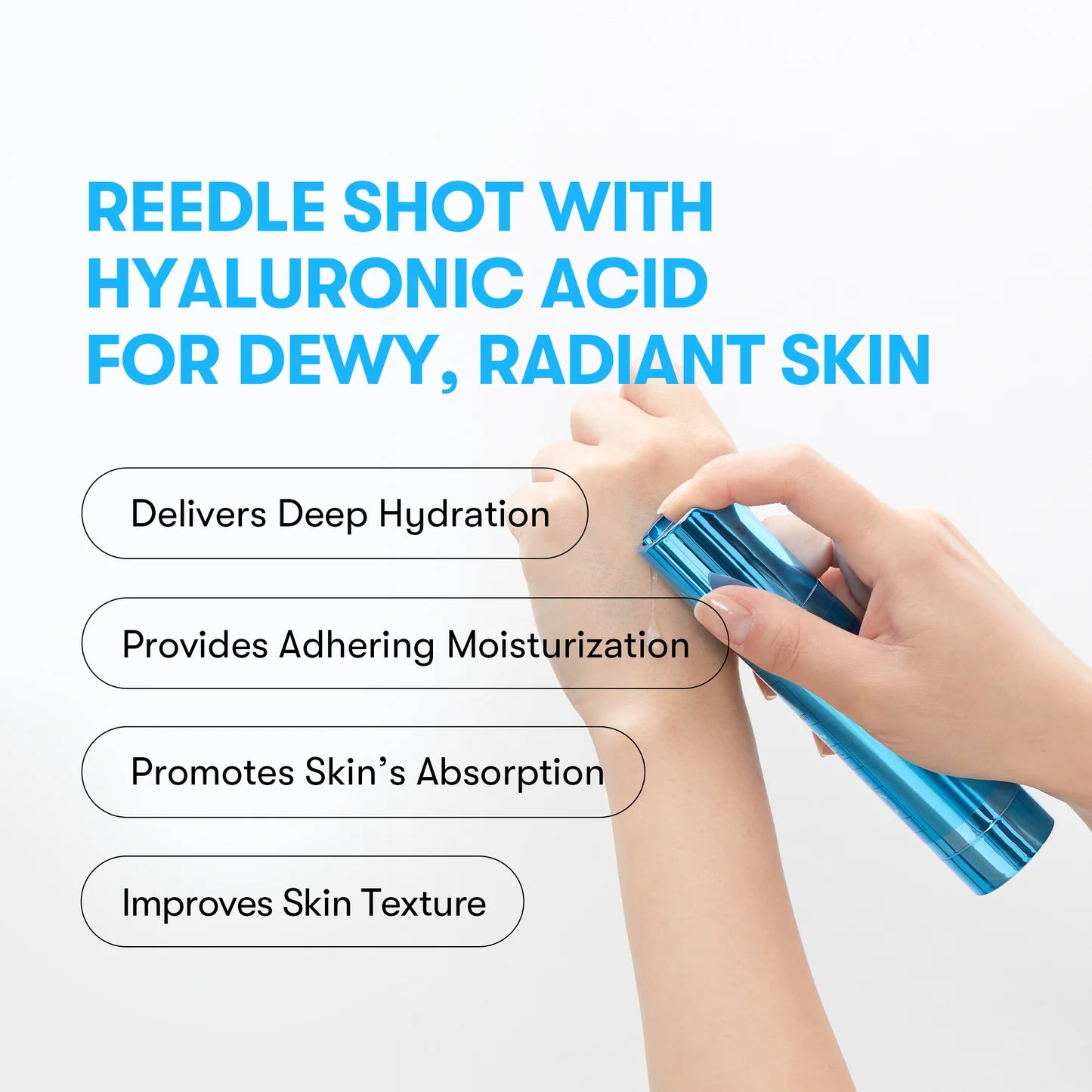 VT Cosmetics Hydrop Reedle Shot 100hL — application