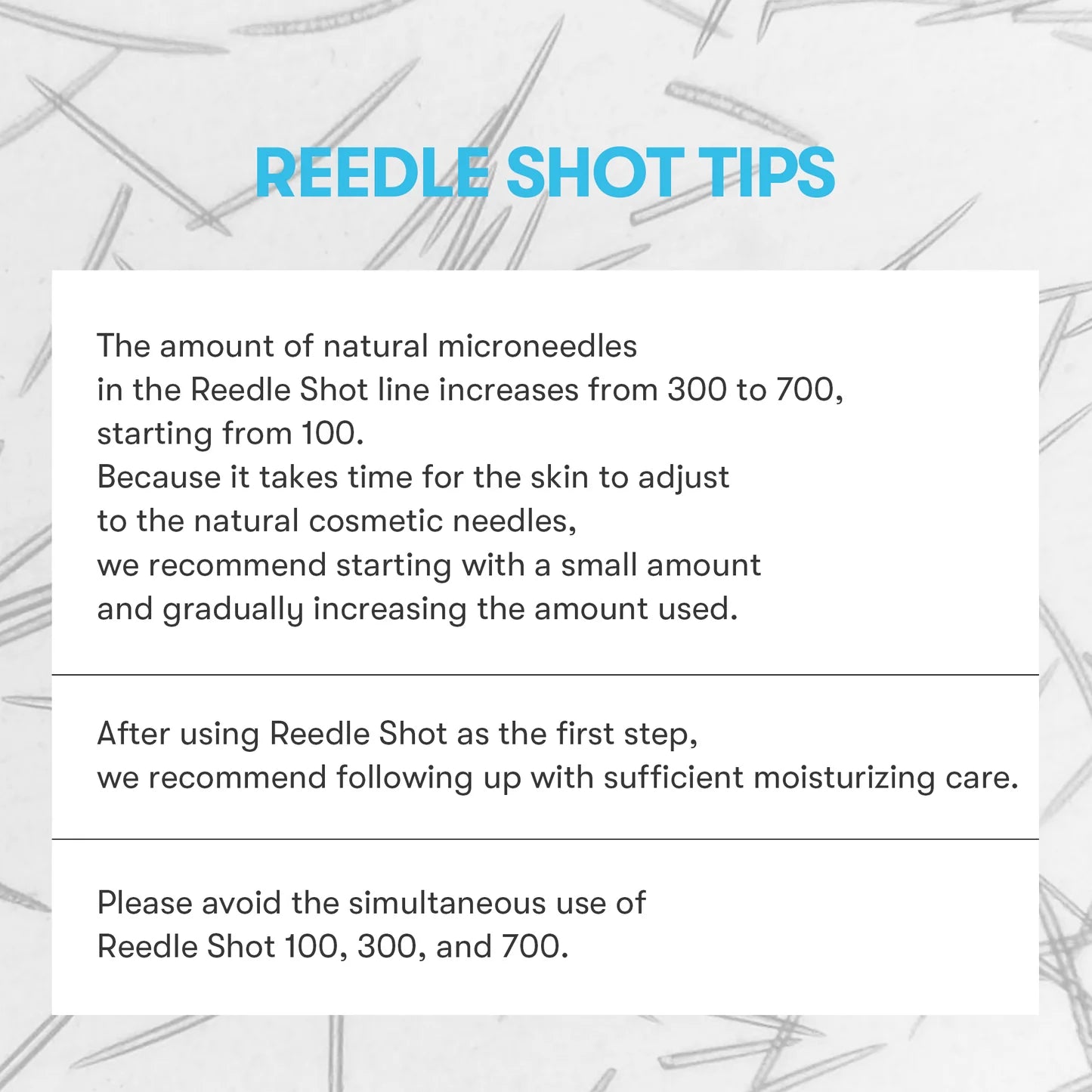 VT Cosmetics Hydrop Reedle Shot 100hL — daily routine