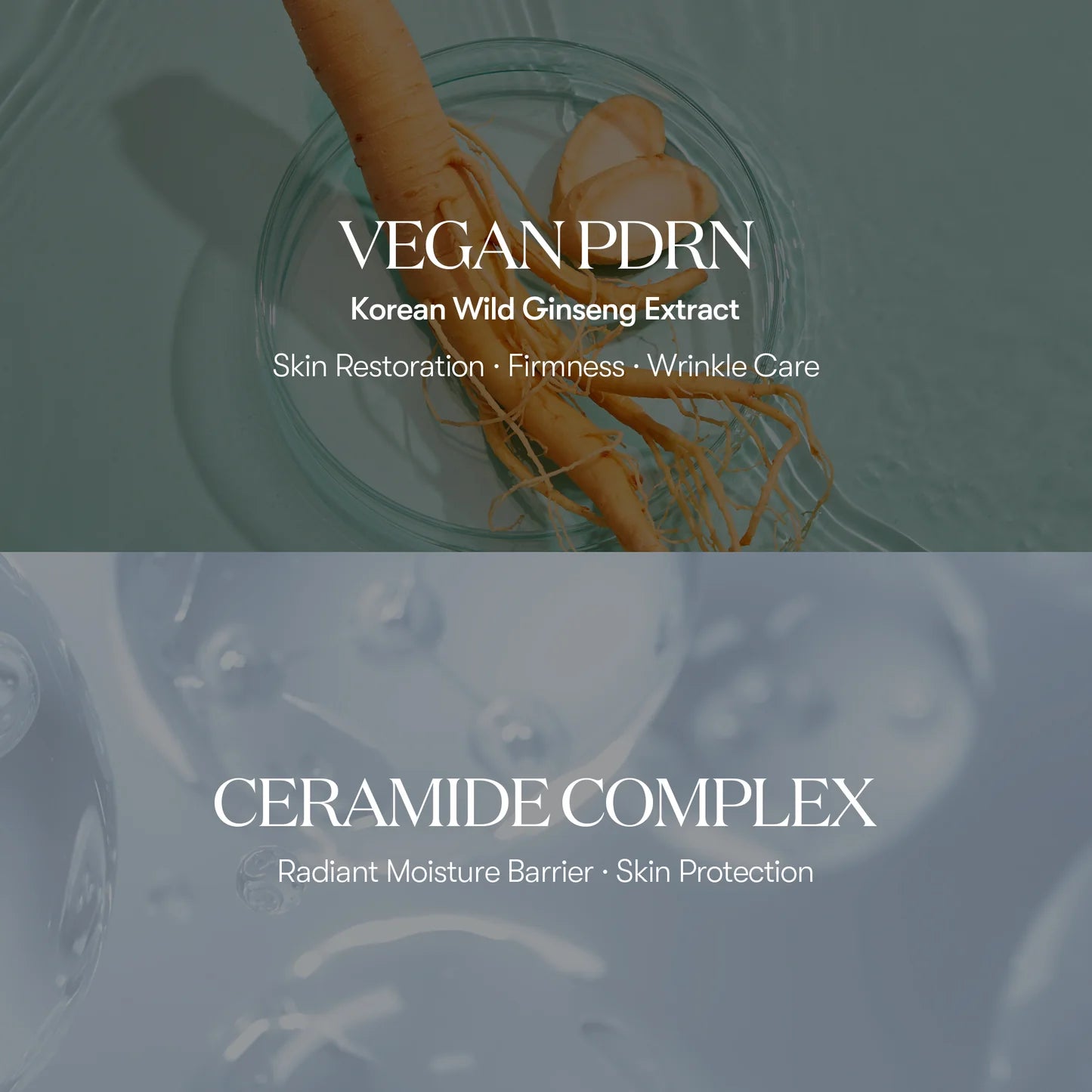 VT Cosmetics PDRN Glow Ampoule — application