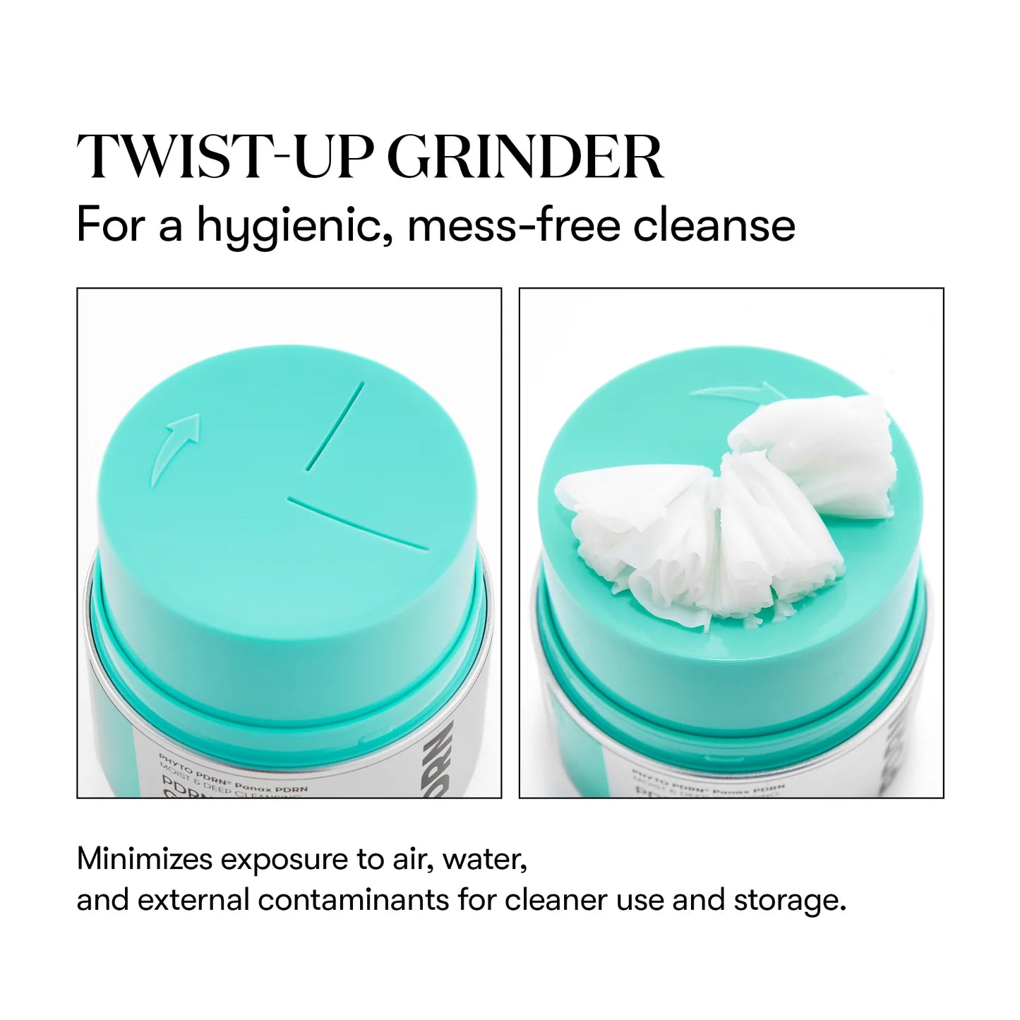 VT Cosmetics PDRN Grinding Cleansing Balm — how to use