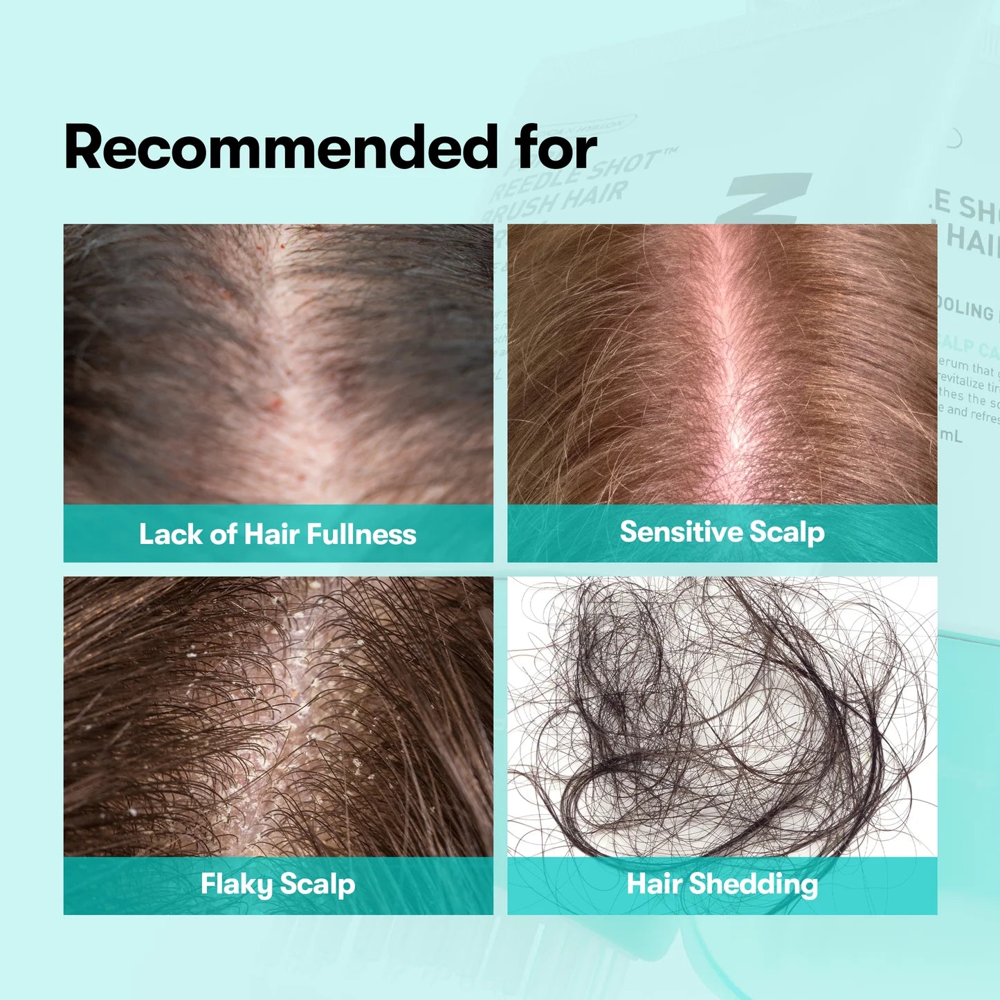 VT Cosmetics PDRN Reedle Shot Brush Hair Serum — PDRN complex