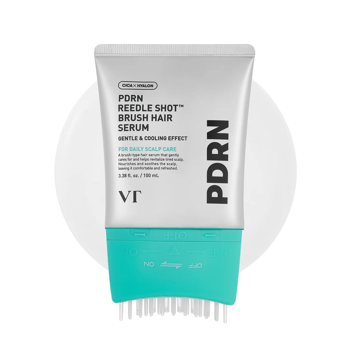 VT Cosmetics PDRN Reedle Shot Brush Hair Serum