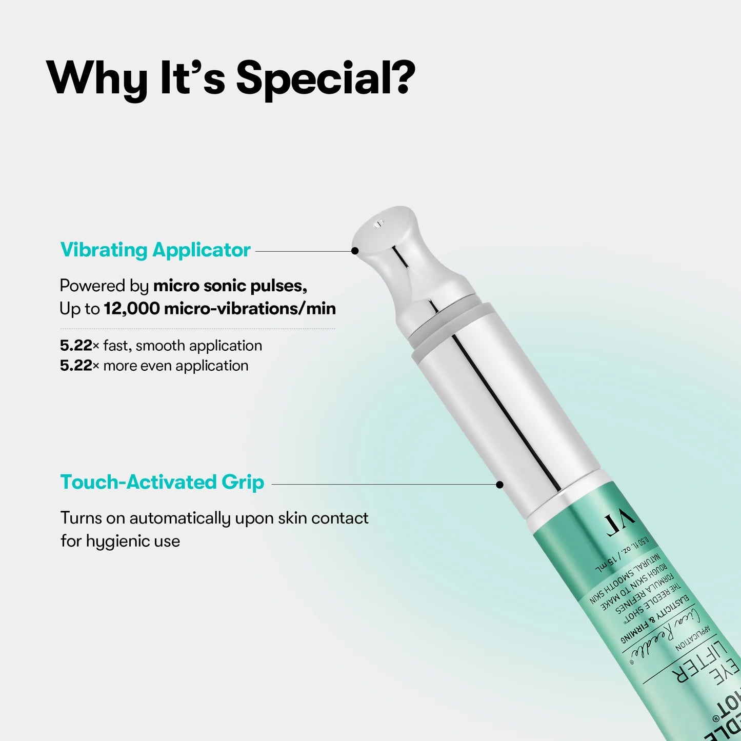 VT Cosmetics PDRN Reedle Shot Eye Lifter — how to use