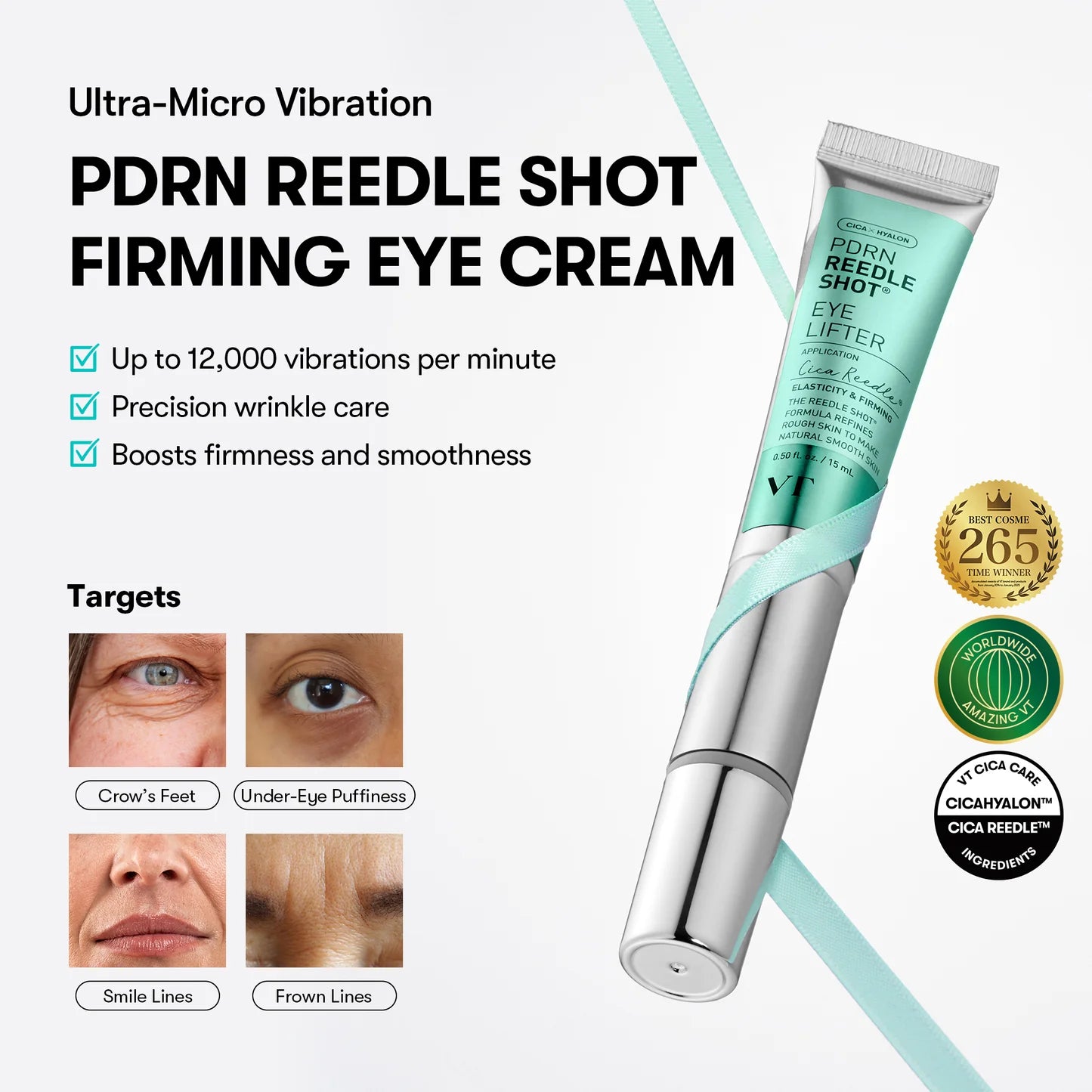 VT Cosmetics PDRN Reedle Shot Eye Lifter — texture