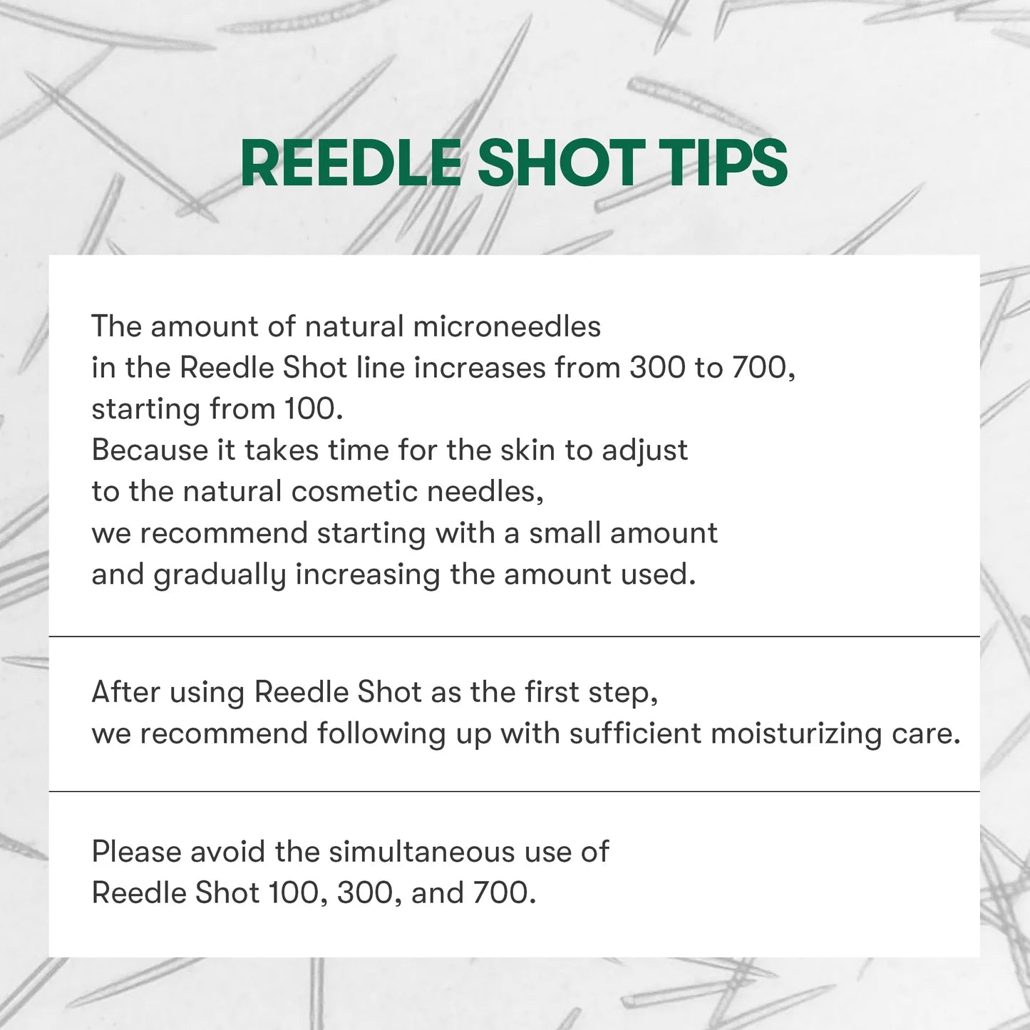 VT Cosmetics Pro Cica Reedle Shot 100 — calm soothed skin