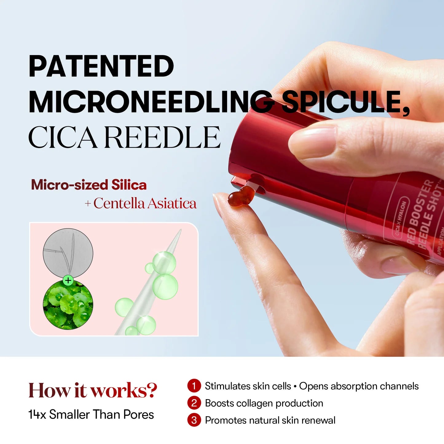 VT Cosmetics Red Booster Reedle Shot 300 — reedle complex