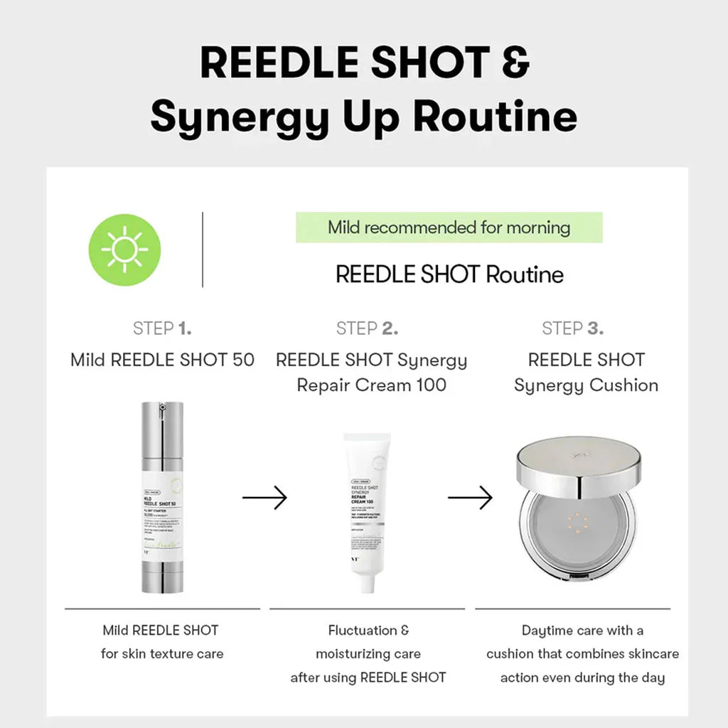VT Cosmetics Reedle Shot Synergy Repair Cream — how to use