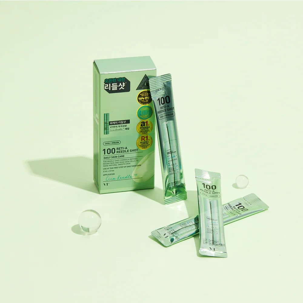 VT Cosmetics Reti-A Reedle Shot 100 Stick — stick texture