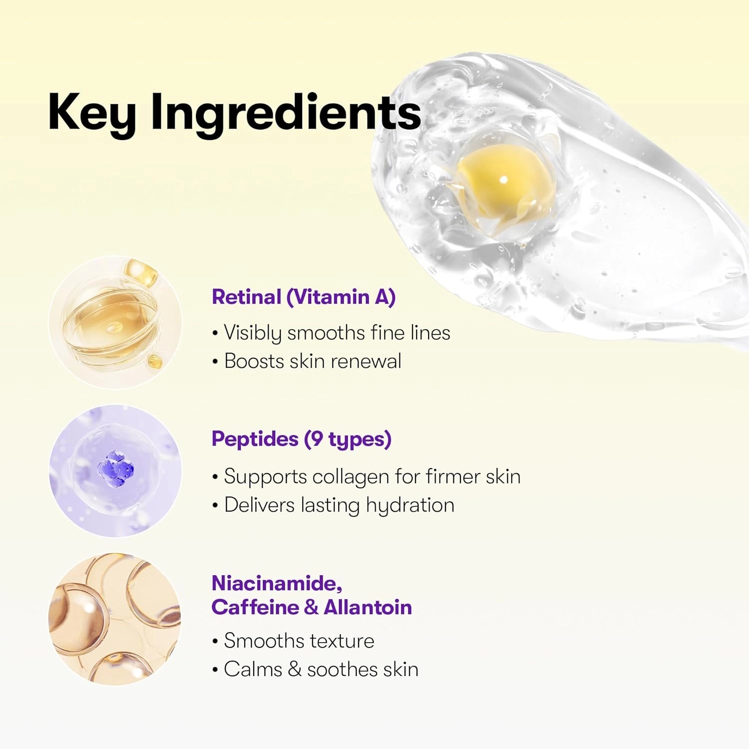 VT Cosmetics Retinal Peptide Capsule Cream — retinal peptide complex