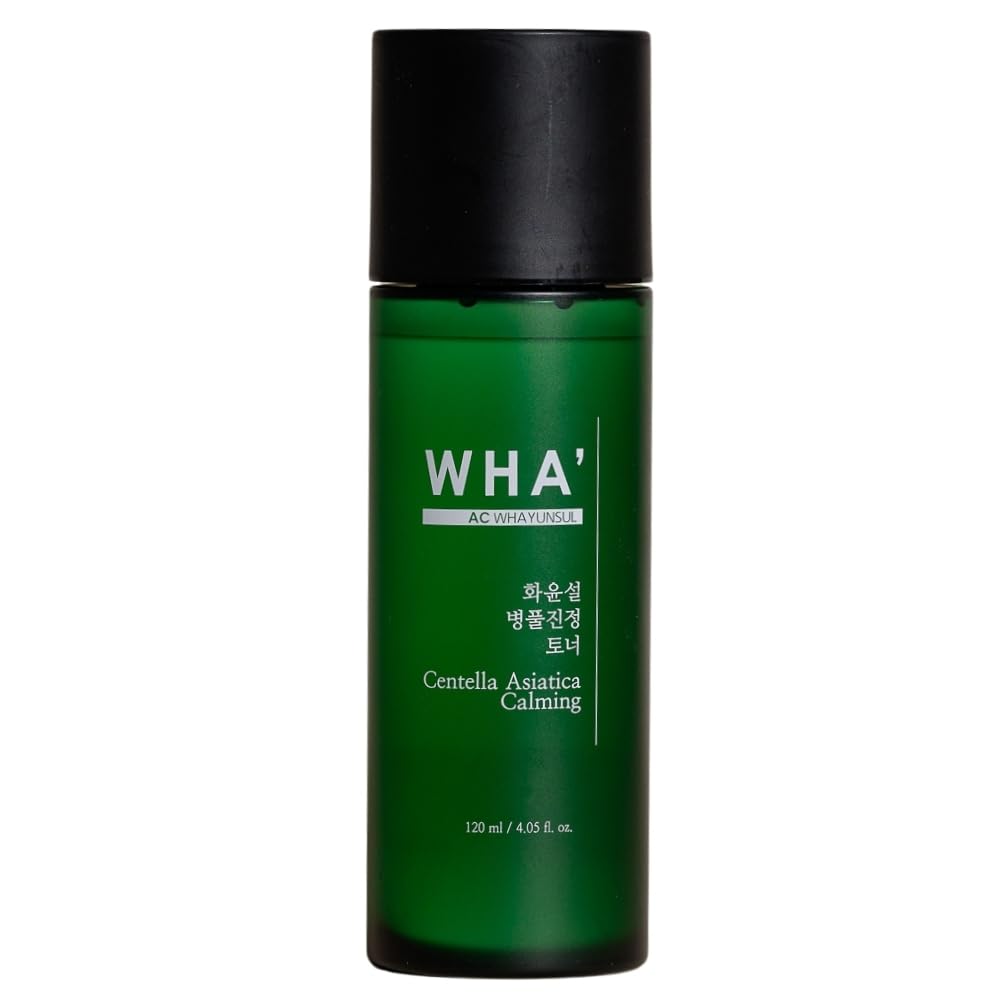 WHA' YUNSUL Centella Asiatica Calming Toner - Korean centella soothing face toner