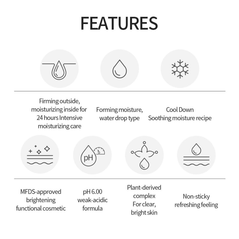WHA' YUNSUL Moisture Water Cream key ingredients and skin benefits