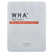 WHA' YUNSUL PDRN Rejuvenating Glow Mask Pack - Korean PDRN glow sheet mask