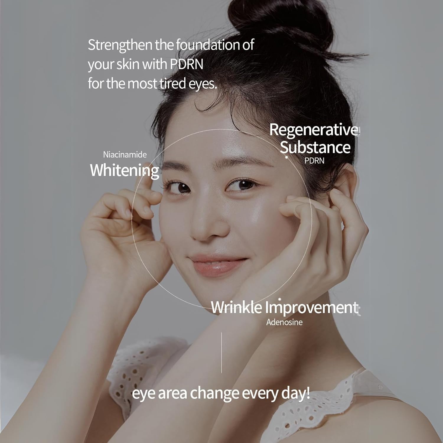 WHA' YUNSUL PDRN Revive Eye Cream full product details and packaging