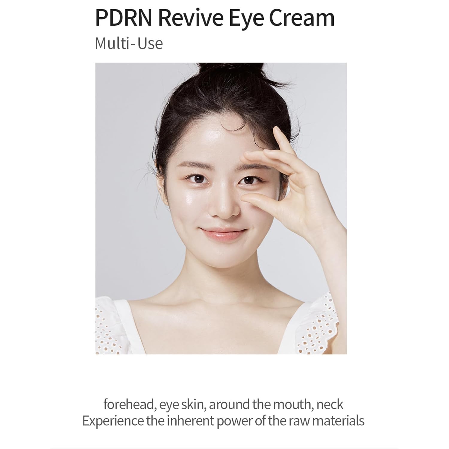 WHA' YUNSUL PDRN Revive Eye Cream rich cream texture close-up
