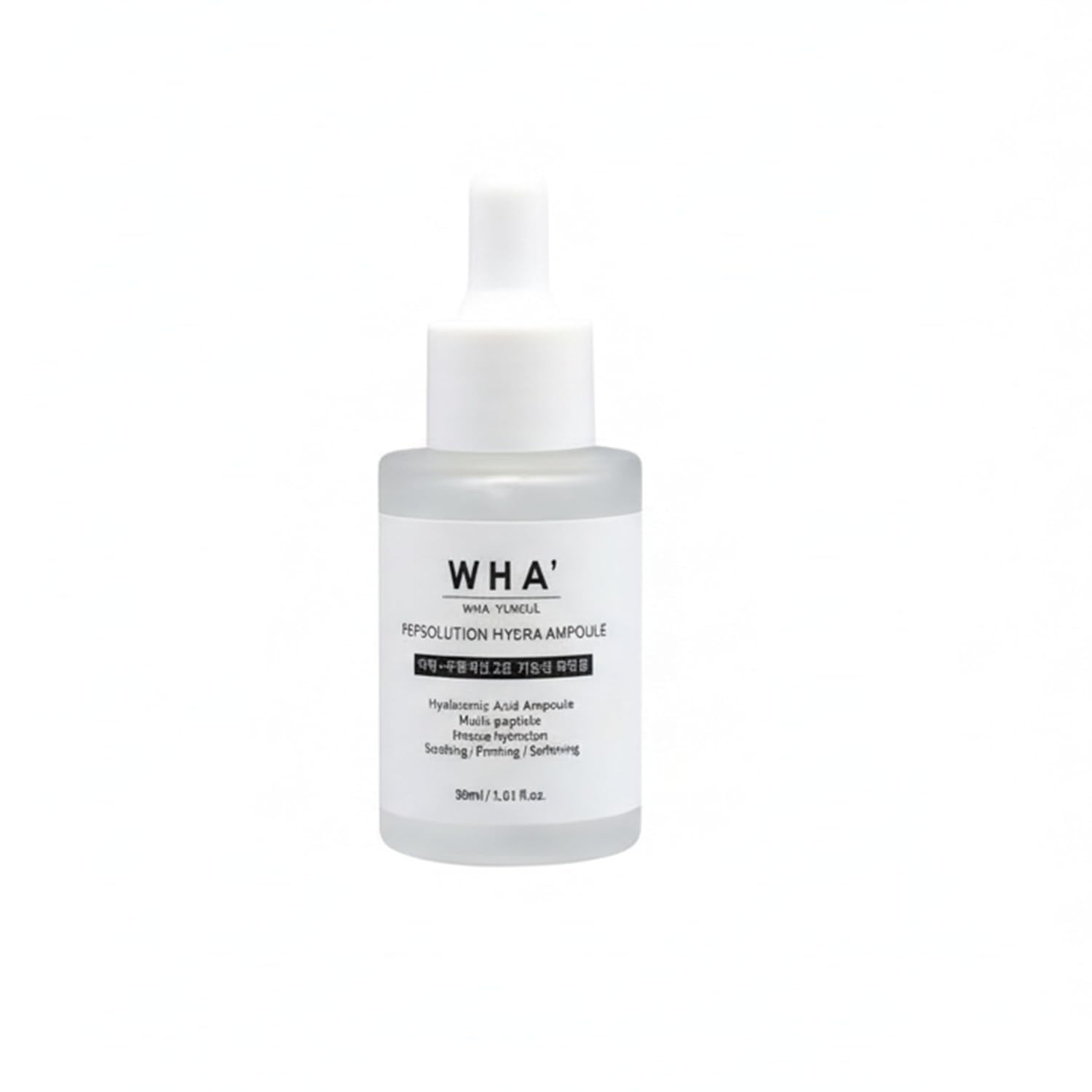 WHA' YUNSUL Pepsolution Hydra Ampoule - Korean peptide hydrating face ampoule