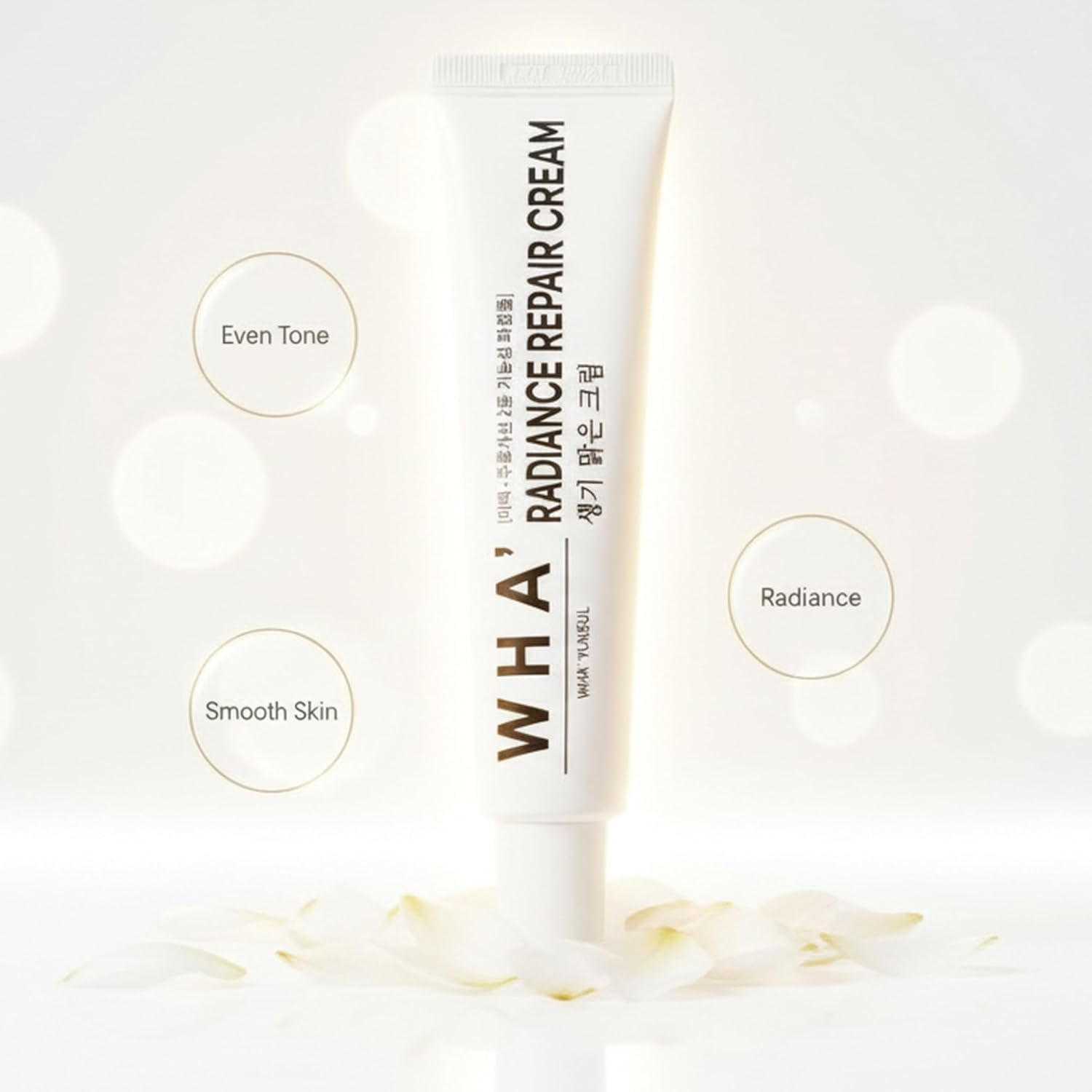 WHA' YUNSUL Radiance Repair Cream restores radiance and repairs the skin barrier