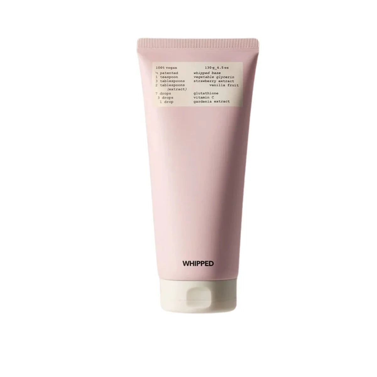 WHIPPED Ddalva Vegan Pack Cleanser - strawberry vegan daily face cleanser