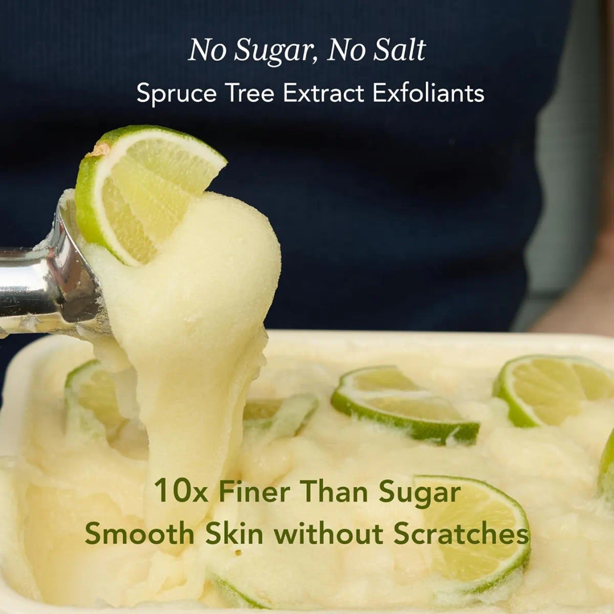 WHIPPED Lavocado Vegan Face and Body Scrub key ingredients and skin benefits