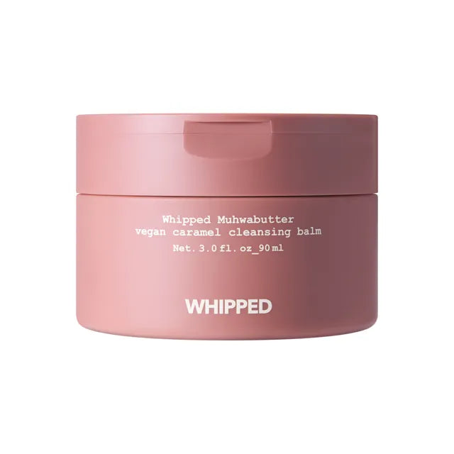 WHIPPED Muhwabutter Vegan Caramel Cleansing Balm - melting makeup-removing cleansing balm